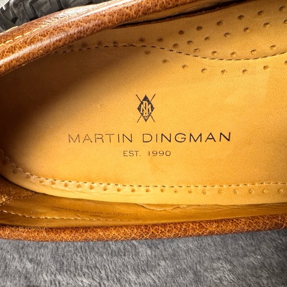 Martin Dingman Water Buffalo Leather Horse Bit Loafers main image 6